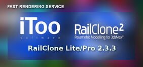 RailClone Lite/Pro 2.3.3 has been released by iToo